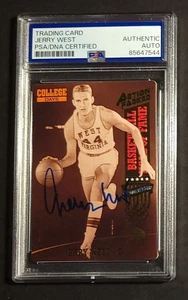 JERRY WEST signed ACTION PACKED #353 WVU Jersey autograph card PSA DNA LA LAKERS - Picture 1 of 2