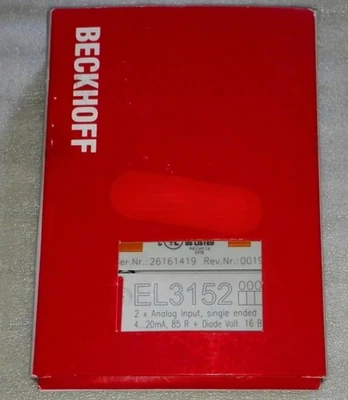 New In Box Beckhoff EL3152 PLC Module EL3152 EL3152 Free shipping - Image 1 of 4