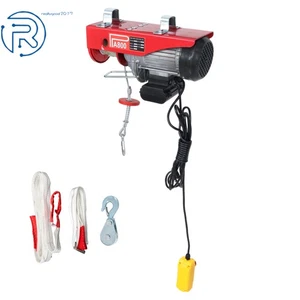 PA800 Mini Electric Hoist 1760lbs 14ft/4.2m Wired Remote Control 110V 1350W - Picture 1 of 12