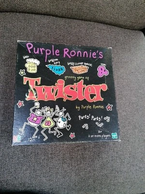 Purple Ronnie's Groovy Game Of Twister Hasbro 2001 Complete - Image 1 of 4