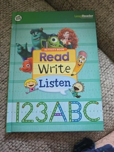 LeapFrog LeapReader book — READ, WRITE AND LISTEN Disney Sampler Activity Book - Picture 1 of 4