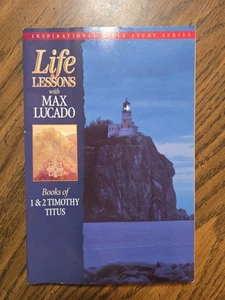 Max Lucado. Life Lessons: Books of 1&2 Timothy Titus. Paperback Book 1998 - Bild 1 von 4
