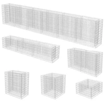 Hochbeet Gabionenhochbeet Gabione Pflanzkorb Drahtgitter Steinkorb Verzinkt Korb - Bild 1 von 4