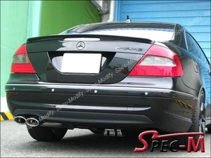 Painted Black 040 CLK55 AMG Look Trunk Spoiler For W209 CLK280 CLK350 CLK500 - Picture 1 of 1