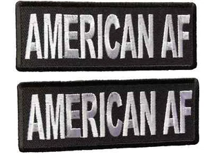 parche AMERICAN AF día del padre regalo moral fiesta favor amigo hierro encendido #1133 UGET2 - Imagen 1 de 1