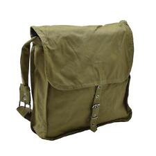 Original Bulgarian Military olive shoulder bag adjustable strap vintage travel