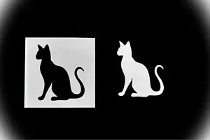 Siames Cat Stencil Template for Airbrush Painting & DIY Crafts - Mylar Cutout - Picture 1 of 1