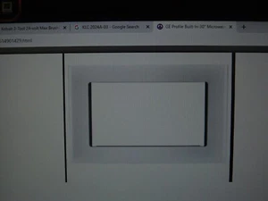 KIT MOLDURA MICROONDAS PERFIL INCORPORADO 30" GE-NUEVO - Imagen 1 de 1