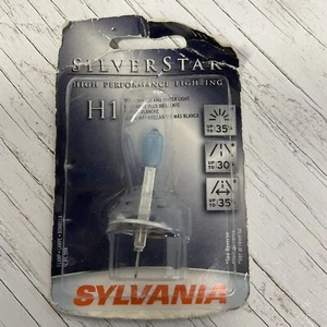 Sylvania Silverstar H1 55W One Bulb Fog Light Upgrade Replacement Plug Play OE - Picture 1 of 9