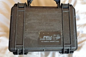 Peli Pelican 1120 Water Resistant Rugged Travel Flight Case 206 x 167 x 90 mm - Picture 1 of 5