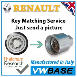 Renault Security Master Bloccaggio Ruota Dado Chiave - Regno Unito Corrispondente LWNK - Foto 1 di 13