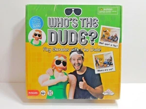 Who's The Dude? Juego Charades 2017 Inflable Guy Sellado Nuevo en Caja Hilarante Fiesta Diversión - Imagen 1 de 12