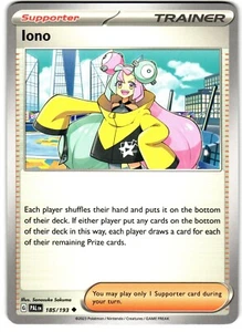 Iono 185/193 Pokemon SV: Paldea Evolved - Picture 1 of 3