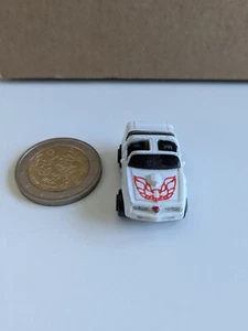 Vtg Micro Machines 1970s-1980s Pontiac Firebird Trans Am White Car Galoob 1986 - Picture 1 of 4