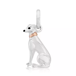WINDHUND ANHÄNGER IN STERLINGSILBER CMN317 - Bild 1 von 2
