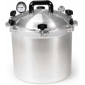 All American Druckkonserven 21,5 Quart Herd 921 - Silber (Neu) - Bild 1 von 5