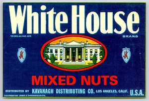 Postal de humor político mezclado de nueces de la Casa Blanca - Imagen 1 de 2