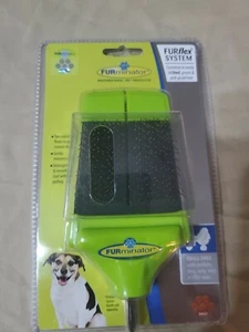 FURminator Dual Slicker Brush Head - FURflex System - Handle Sold Separately Sm - Picture 1 of 5