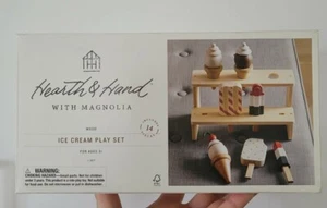 Hearth and Hand With Magnolia Wooden Ice Cream Play Set New - Picture 1 of 1