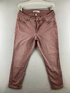 Vintage America Jeans 10 / 30 Damen Missy Ankle Stretch Denim 5 Pocket Coral - Bild 1 von 12