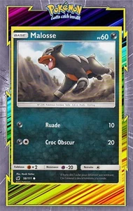 Malosse - SL4:Invasion Carmin - 58/111 - Carte Pokemon Neuve Française - Picture 1 of 1