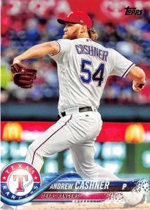 2018 Topps #208 Andrew Cashner Rangers