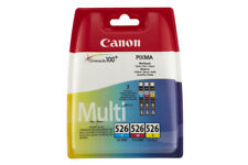 Canon CLI-526 Multipack C/M/Y Original Cartucho de Tinta Impresión para Pixma
