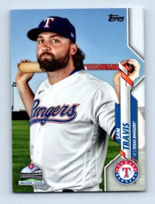 2020 Topps Update Sam Travis Texas Rangers #U-164 - Image 1 of 2