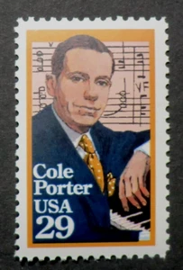 2550 MNH 1991 29c Cole Porter Performing Arts Anything Goes Broadway musicals - Picture 1 of 1