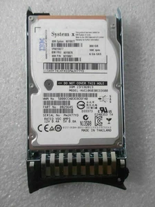 90Y8877 90Y8881 IBM 300GB 10K 6G HOT SWAP SFF 2.5" SAS HARD DRIVE 90Y8878 - Picture 1 of 5