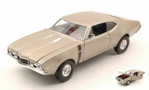 Oldsmobile 442 1968 Light Gold 1:24 Model 24024GD WELLY - Foto 1 di 1