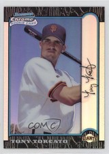 1999 Bowman Chrome Refractor Tony Torcato #127 Rookie RC