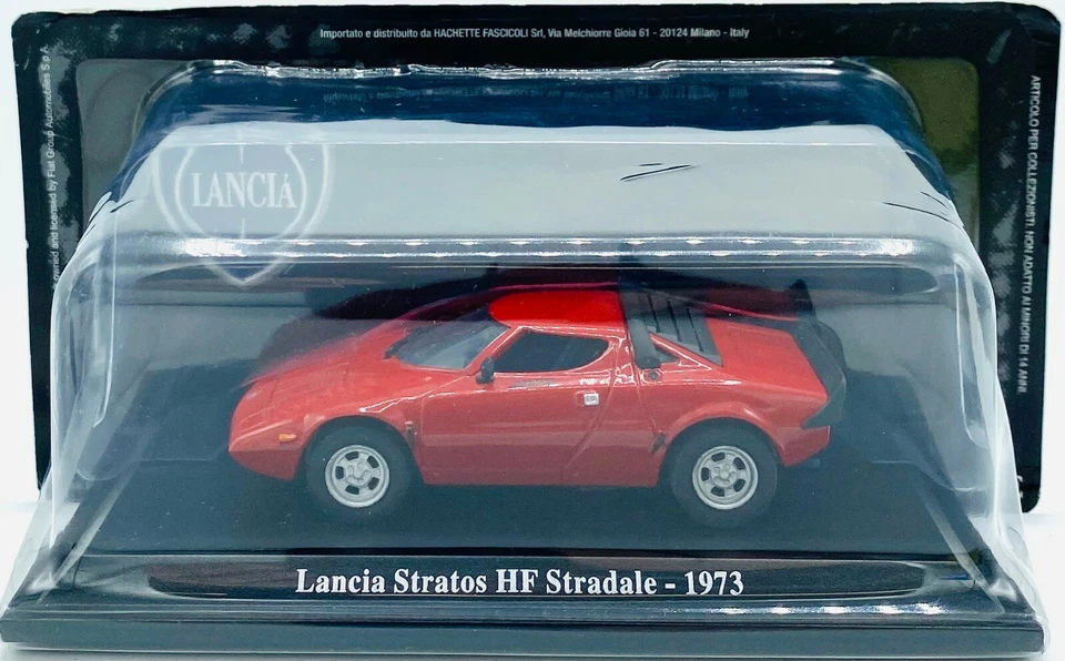 EBOND Modellino Lancia Stratos HF Stradale - 1973 - Hachette - 1:43 - 0161 - Immagine 1 di 1