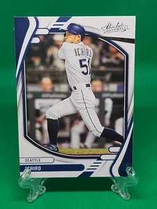 ICHIRO 2022 PANINI ABSOLUTE #100 SEATTLE MARINERS - Picture 1 of 2