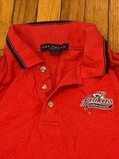 Staten Island Yankees Red Polo Shirt Large York Minor League NY Ferryhawks