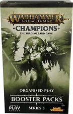 Warhammer Age of Sigmar Champions Booster Packs Series 3 NEW