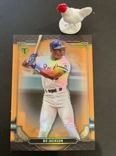 2022 Topps Triple Threads Baseball Bo Jackson Orange /199 Royals 