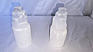 4" Selenit Kristall Turm/Meditation/Heilung/spirituell (1 Stück) - US-Verkäufer - Bild 1 von 2