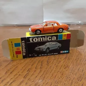 Tomica Scatola Nera 18 Mitsubishi Galant Lambda 2000GSR 1/63 Made in Japan - Foto 1 di 13