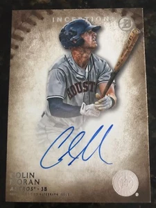 2015 Bowman Inception Prospect Autographs #PA-CM Colin Moran Houston Astros Auto - Picture 1 of 2