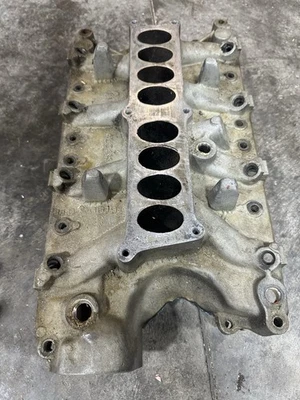 Coletor de admissão Ford 351 Windsor inferior EFI 5.8 F150 F250 F350 E8TE-9K461-BB 351W - Imagem 1 de 2