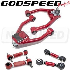 For Honda CR-V RD1-RD3 97-01 Godspeed Adjustable Front+Rear Camber+Toe Arm Kit - Bild 1 von 2