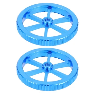 2 Pcs Alle Metall-handgeschlagenen Nuss-Set Bettniveau Nüsse Nivelliermutter - Afbeelding 1 van 12