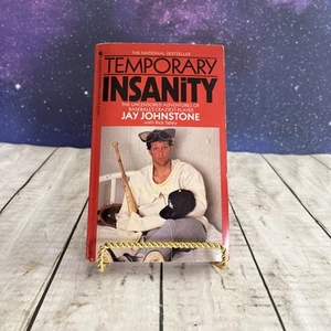 TEMPORARY INSANITY-Baseball's Craziest Player JAY JOHNSTONE By Rick Talley 1986 - Bild 1 von 5