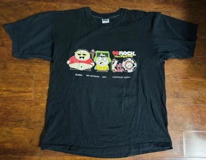 Rare vintage South Park band style ,Bubba Park , 98 Rock 90’s Graphic Tshirt XL - Picture 1 of 5
