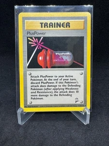 2000 Pokemon Trainer PlusPower 113/130 - Picture 1 of 2