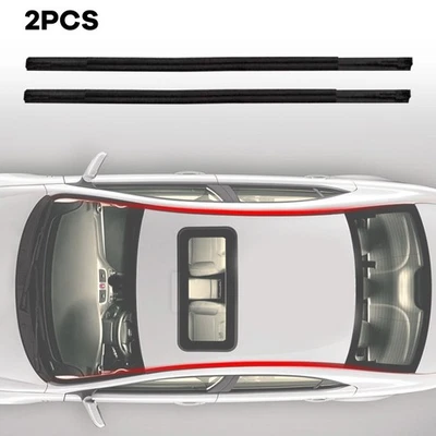 75551-52130 2x Roof Drip Molding Trim Set For 2007-2011 Toyota Yaris Hatchback Foto 1 de 4