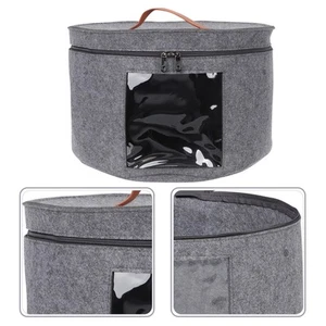 Hat Storage Box Travel Miss Boxes for Organizer Case Container Cap Organization - Picture 1 of 12
