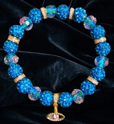 Damen Armband💍Damen Perlenarmband 24 Karat vergoldete Perlen Damen Schmuck - Bild 1 von 2