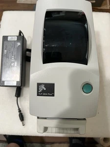Zebra TLP2824 plus 282P-101112 Label Thermal Printer USB Serial with cutter - Picture 1 of 3
